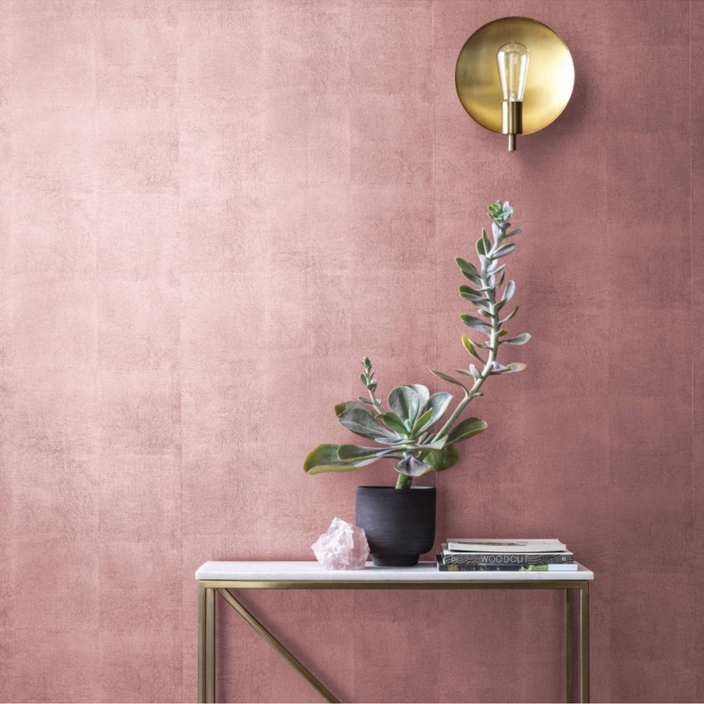NWT PROJECT 62 METALLIC LEAF REMOVABLE‎ WALLPAPER